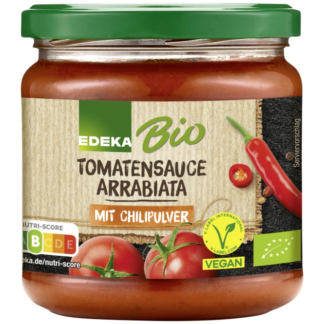 EDEKA Bio Tomatensauce Arrabiata 350ML