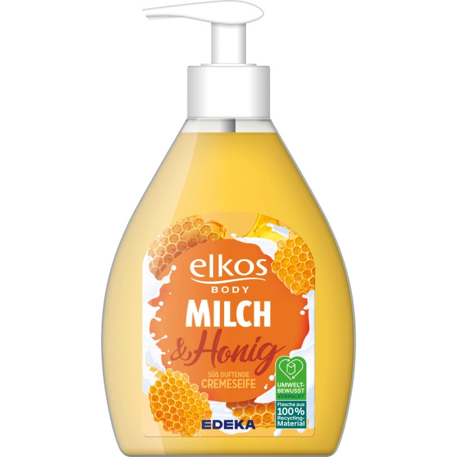 Elkos Cremeseife Milch & Honig 500ML