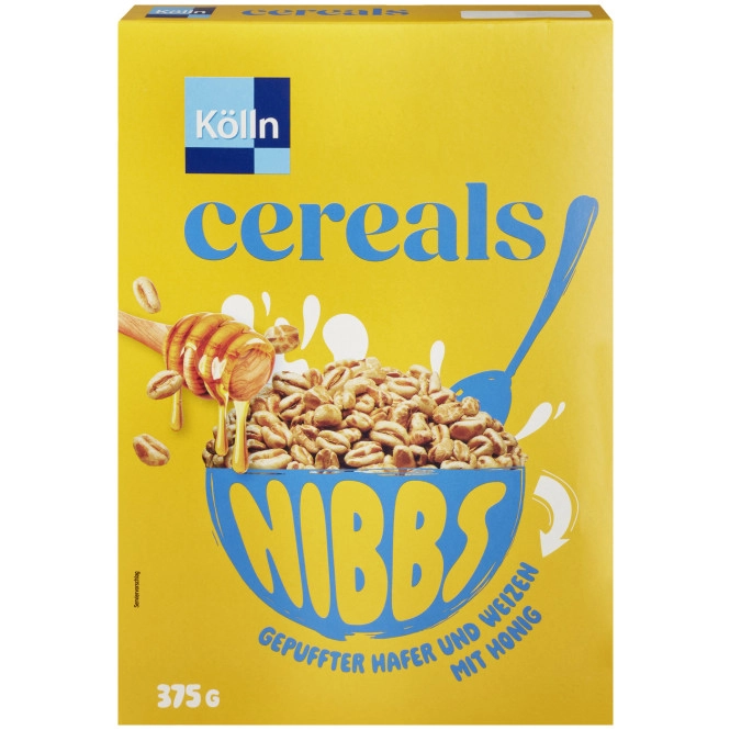 Kölln Cereals Nibbs Honig 375G