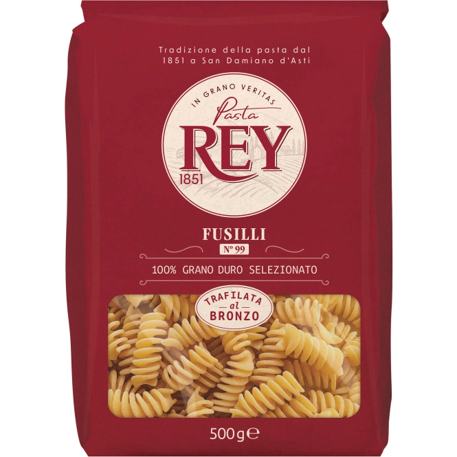 Pasta Rey Fusilli 500G