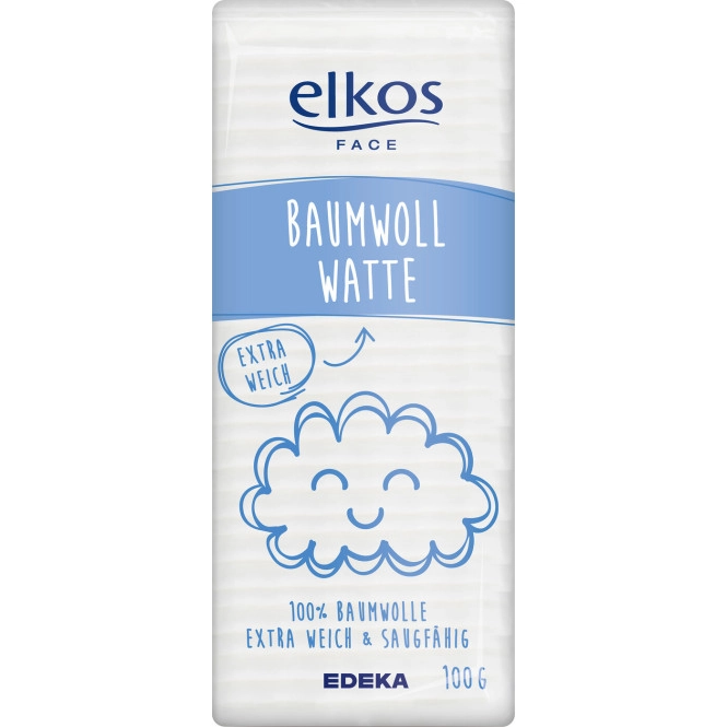 ELKOS Baumwoll Watte 100G