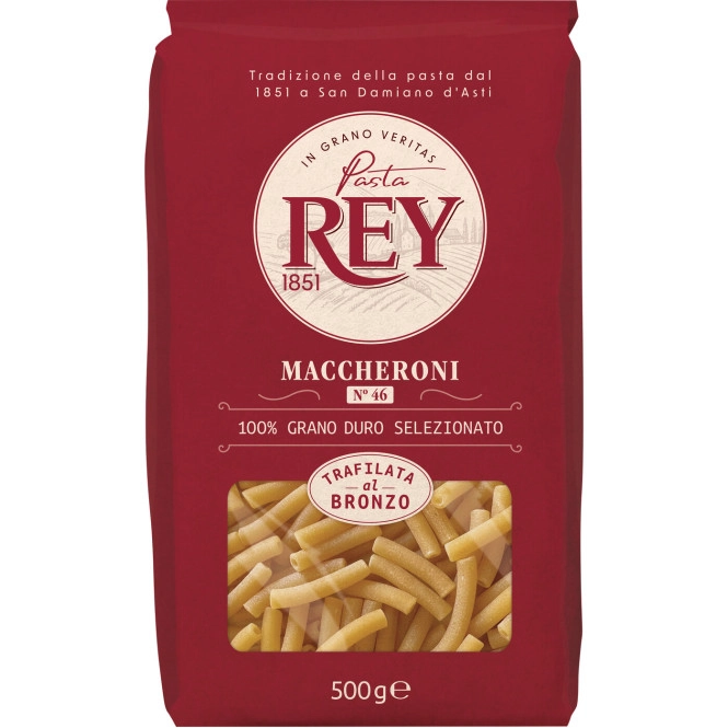 Pasta Rey Maccheroni No 46 500G