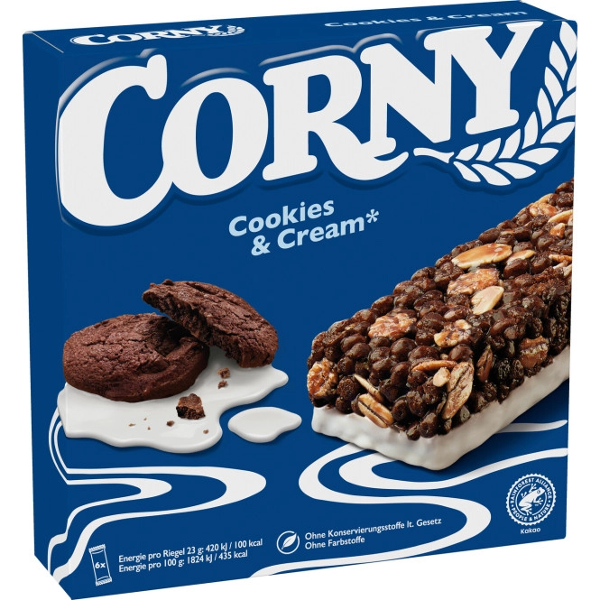 Corny Cookies & Cream 6ST 138G