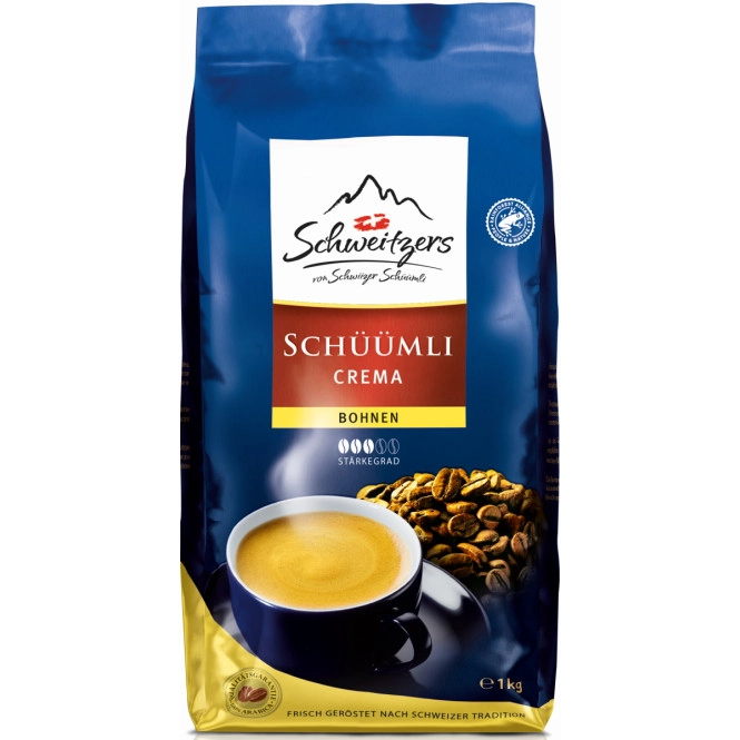 Schweitzers Schüümli Crema Bohnen 1KG