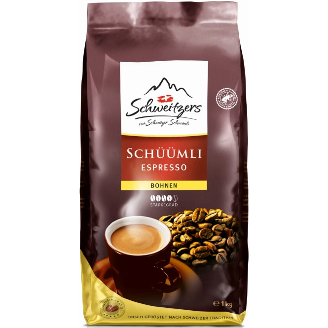 Schweitzers Schüümli Espresso Bohnen 1KG