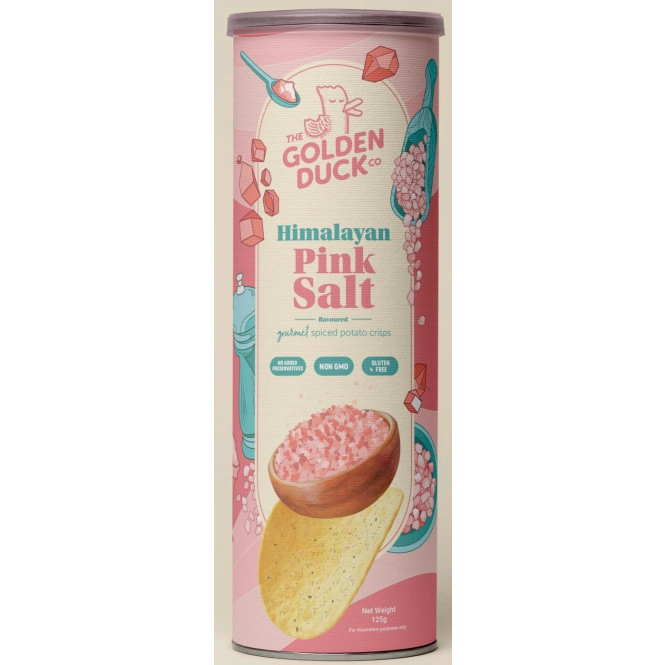 The Golden Duck Pink Crystal Salt 125G