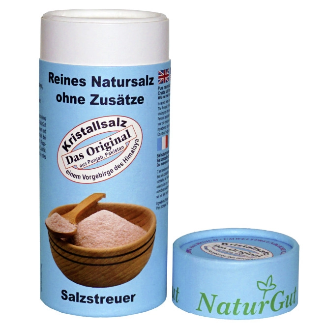 NaturGut Kristallsalz aus dem Vorgebirge des Himalaya 350G