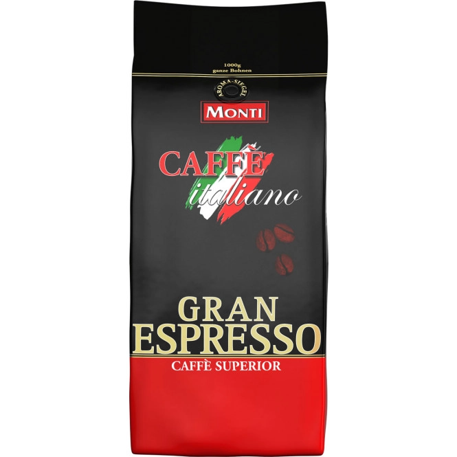 Monti Gran Espresso Bohnen 1KG