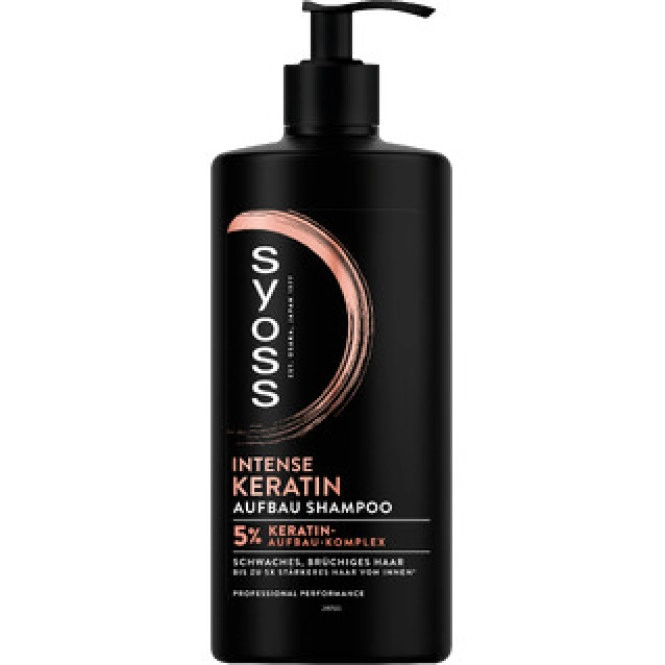 Sysoss Intense Keratin Aufbau Shampoo 440ML