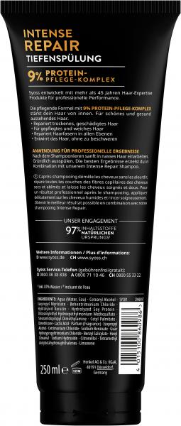 Syoss Intense Repair Tiefenspülung 250ML