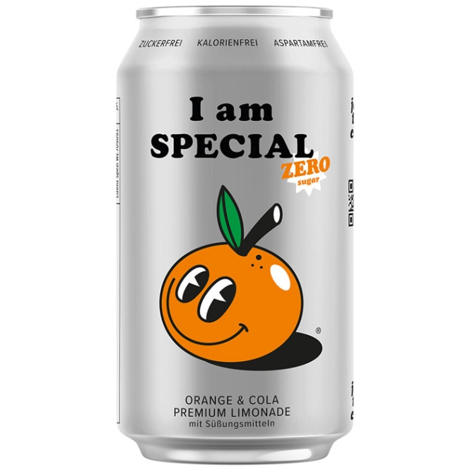 I am Special Zero Orange & Cola Premium Limonade 0,33L