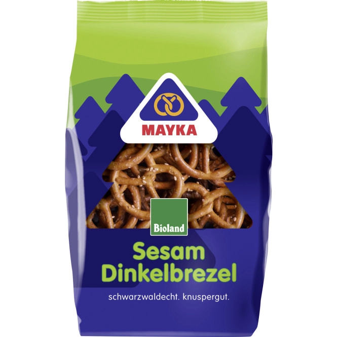 Bio Mayka Sesam-Dinkelbrezel 125G