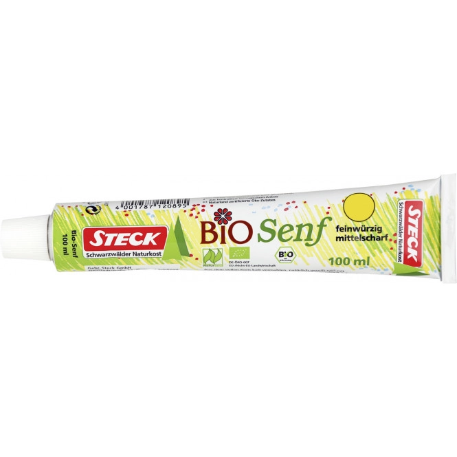 Steck Bio Senf mittelscharf 100ML