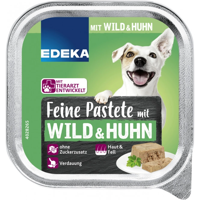 EDEKA Feine Pastete mit Wild & Huhn 150G