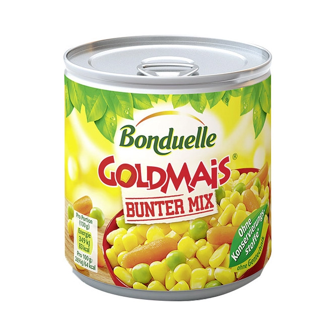 Bonduelle Goldmais Bunter Mix 400G