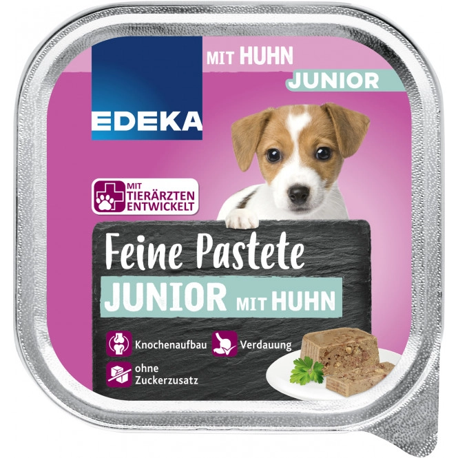 EDEKA Feine Pastete Junior mit Huhn 150G