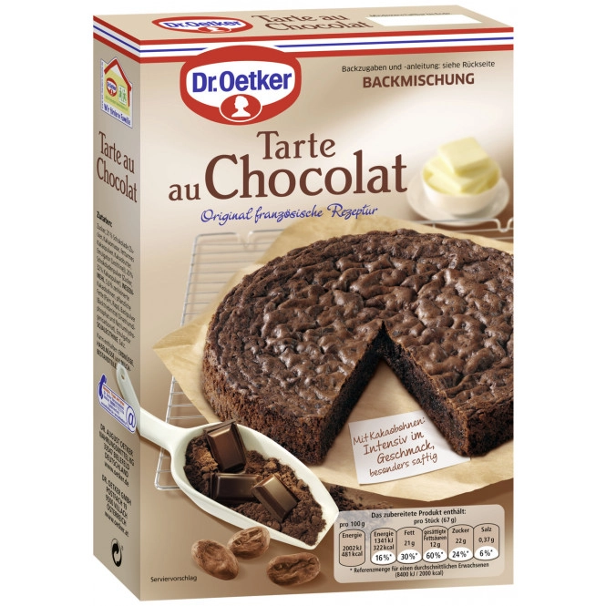 Dr.Oetker Backmischung Tarte au Chocolat 470G