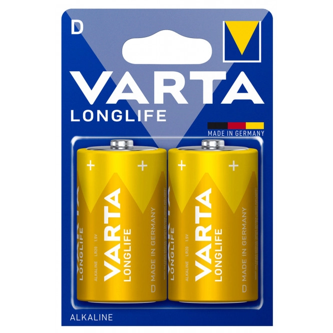 Varta Longlife Alkali Mono D 2ST