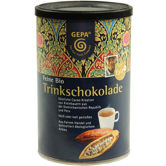 GEPA Fairtrade Bio Trinkschokolade 250G