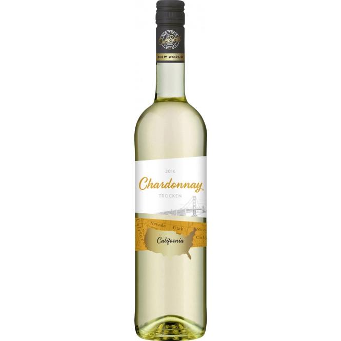 OverSeas Kalifornien Chardonnay Weißwein 0,75L