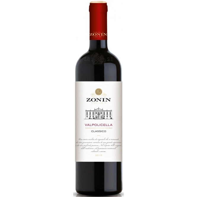 Zonin Valpolicella Classico DOC 0,75L