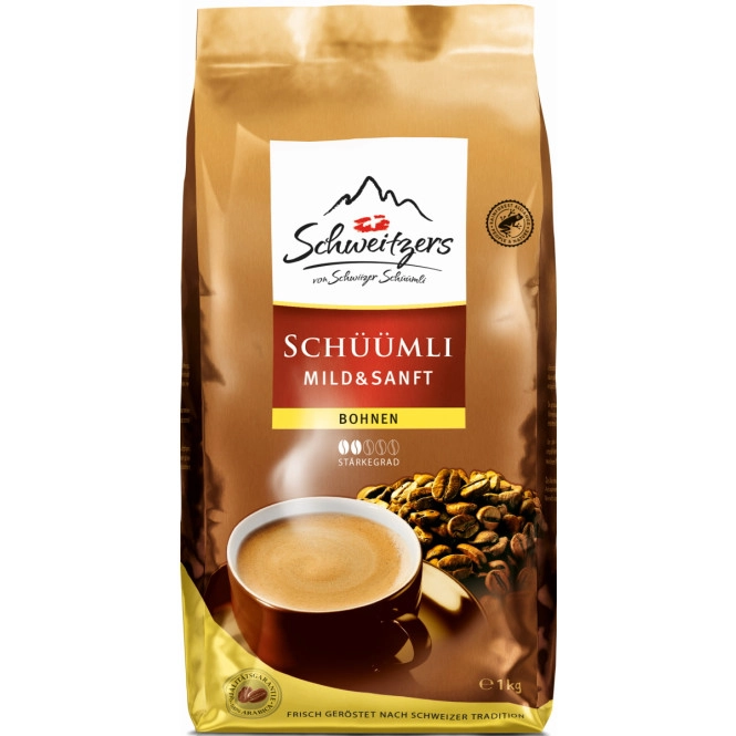 Schweitzers Schüümli Mild & Sanft Bohnen 1KG