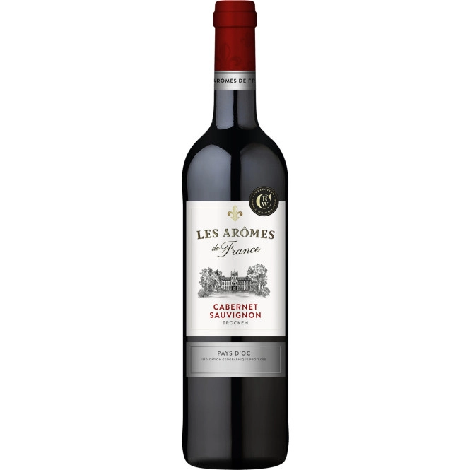 Les Arômes de France Cabernet Sauvignon Rotwein trocken 0,75L