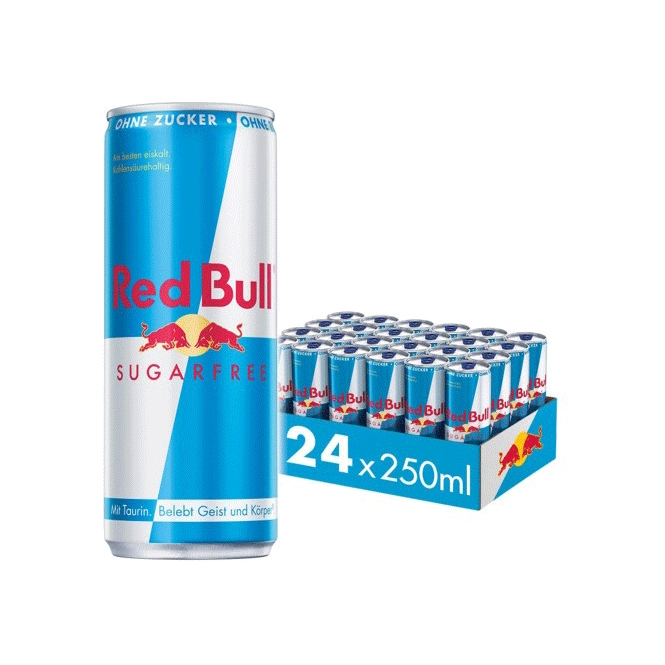 Red Bull Energy Drink Sugarfree 24x250ml