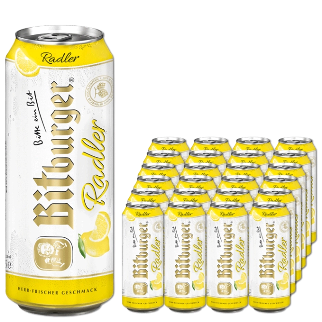 Bitburger Radler 24x0,5L