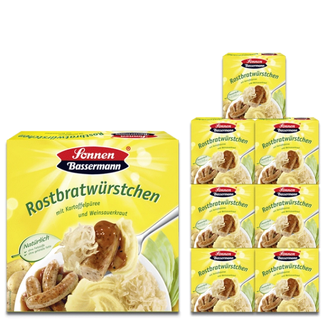 Sonnen Bassermann Rostbratwürstchen Menü 7x480G