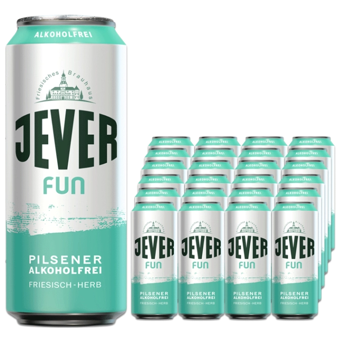 Jever Fun alkoholfrei 24x0,5l