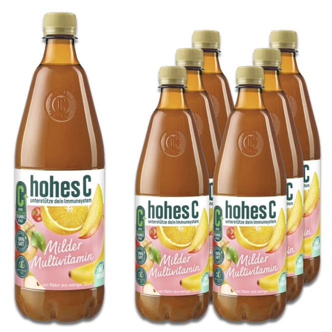 Hohes C milder Multivitamin 6x1L