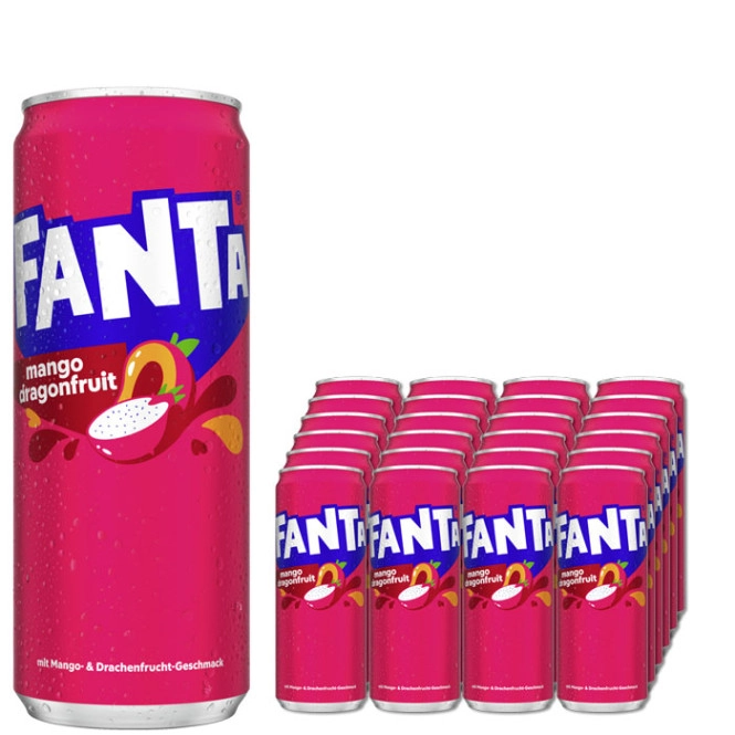 Fanta Mango Dragonfruit 24x0,33L 7,92