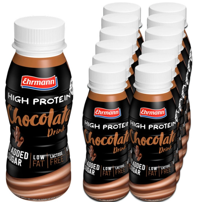 Ehrmann High Protein Drink Chocolate 12x250ML