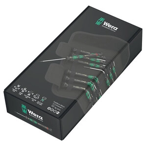 Wera Kraftform Micro Set Schraubendreher-Set, 12 teilig