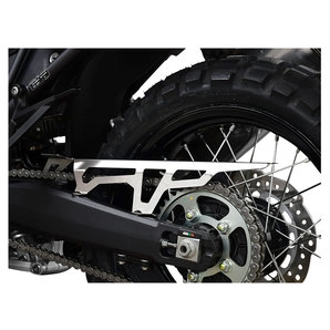 Zieger Kettenschutz in silber für diverse Motorradmodelle, Edelstahl