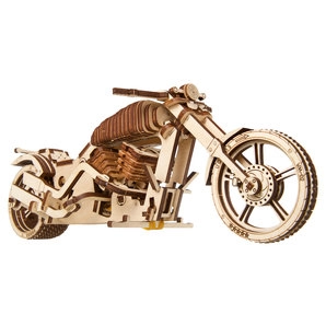 Ugears Motorrad Chopper VM-02 Modellbausatz