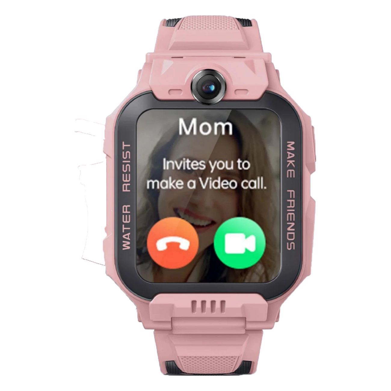 imoo Watch Z7 Pink | Kindersmartwatch | Video- und Sprachanrufe | IPX8 | Unterrichtsmodus | Sportmodus | Android; IOS | Video- und Sprachanrufe