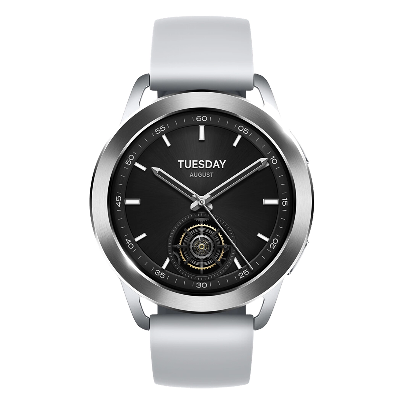 Xiaomi Watch S3 Silber | Smartwatch | Musikwiedergabe | GPS | Beschleunigungssensor | Vibrationssensor | Lagesensor | Bis zu 12 Tage Akku | 486 mAh