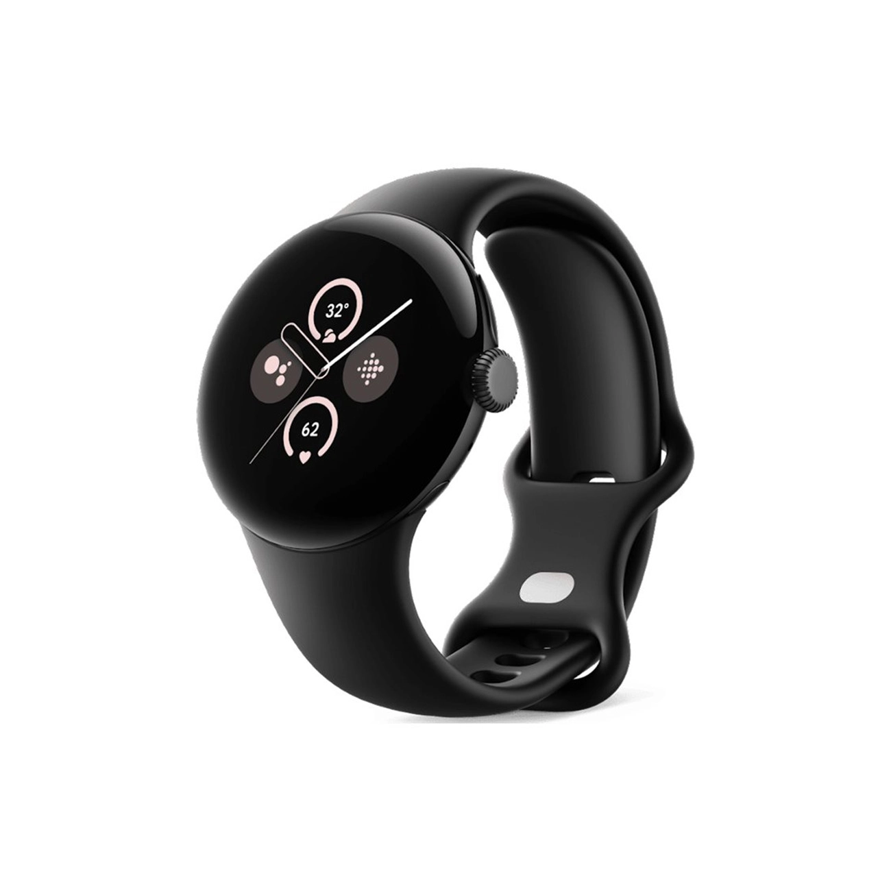 Google Pixel Watch 2 WiFi-schwarz obsidian | Smartwatch | WiFi | Schlafverhalten | AMOLED - 320 ppi | Wear OS 4.0 by Google | 32 GB | 294 mAh Akku | 5 ATM Wasserbeständigkeit