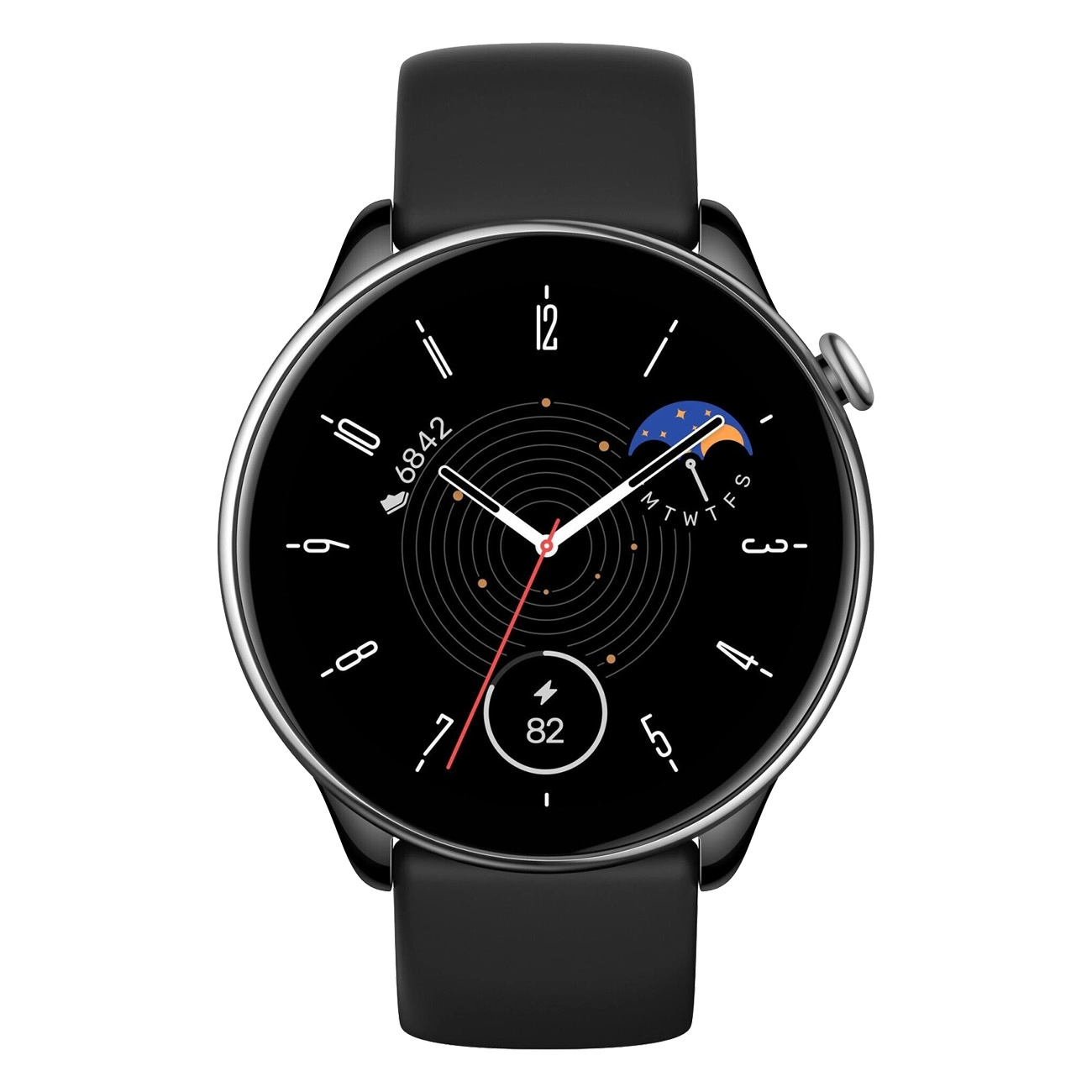 Amazfit GTR Mini schwarz | Smartwatch | Spritzwassergeschützt | GPS | Bluetooth 5.2 | AMOLED | Touchscreen | 416 Pixel | Gyroskop | 14 Tage Akku