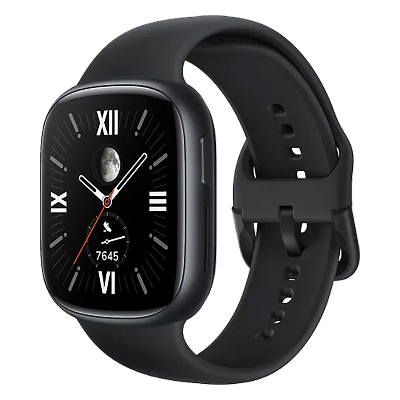 Honor Watch 4 in schwarz Aussteller | Smartwatch | Bluetooth | 4GB interner Speicher | AMOLED | 5 ATM Wasserfest | GPS | Lautsprecher | Vibration | Mikrofon