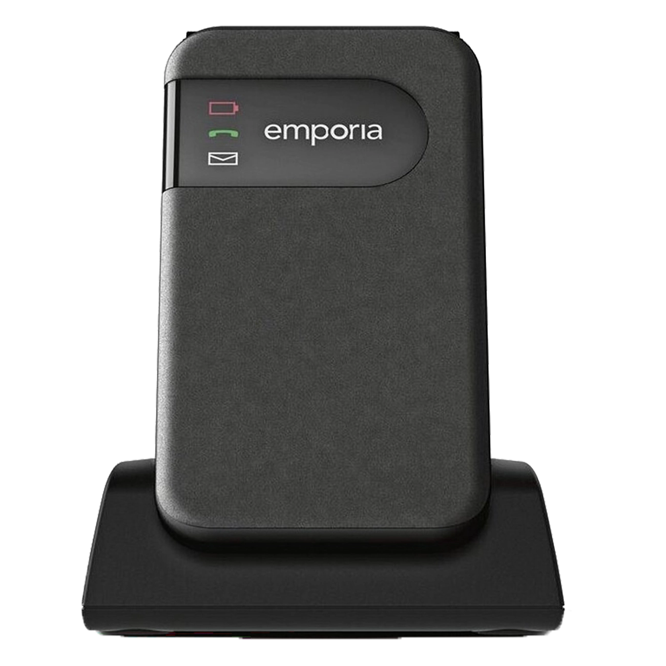 Emporia SIMPLICITY glam weiß | Mobiltelefon | 1300 mAh | 64 MB | Bluetooth 3.0 | 2G 900/1800 MHz | Single Nano SIM | Freisprechen | Vibrationsalarm