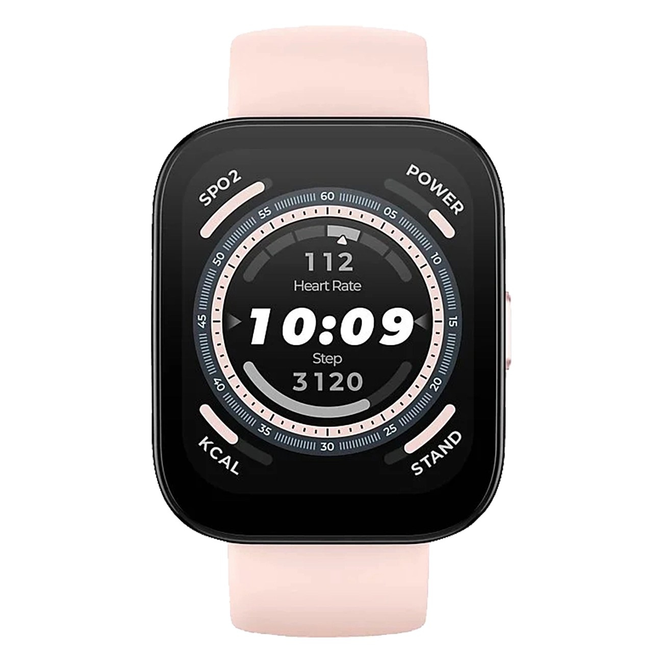 Amazfit Bip 5 rosa | Smartwatch | GPS-Modul | Musikwiedergabe | Spritzwassergeschützt | Umgebungslichtsensor | Lagesensor | Kompass | HD AMOLED