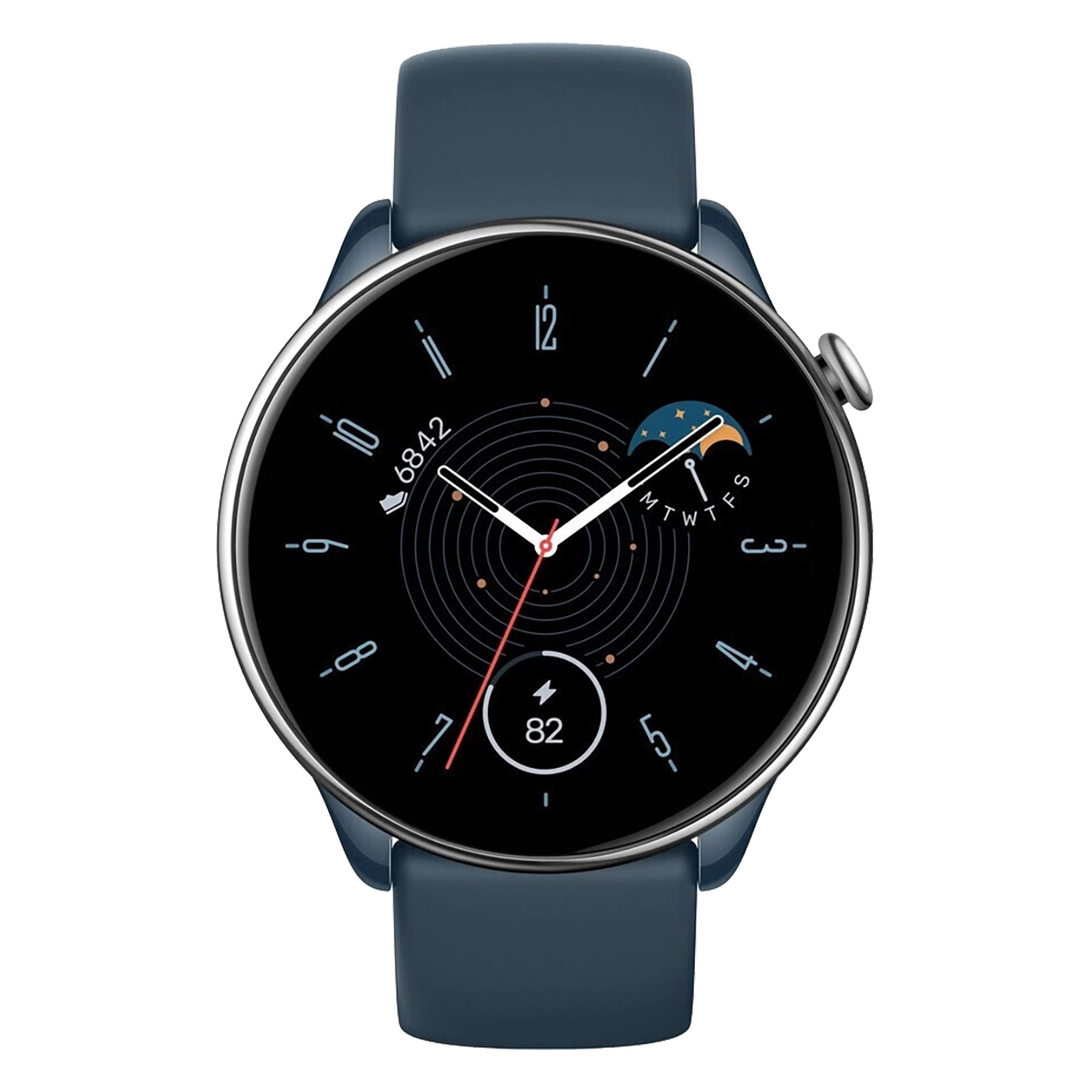 Amazfit GTR Mini blau | Smartwatch | Spritzwassergeschützt | GPS | Bluetooth 5.2 | AMOLED | Touchscreen | 416 Pixel | Gyroskop | 14 Tage Akku