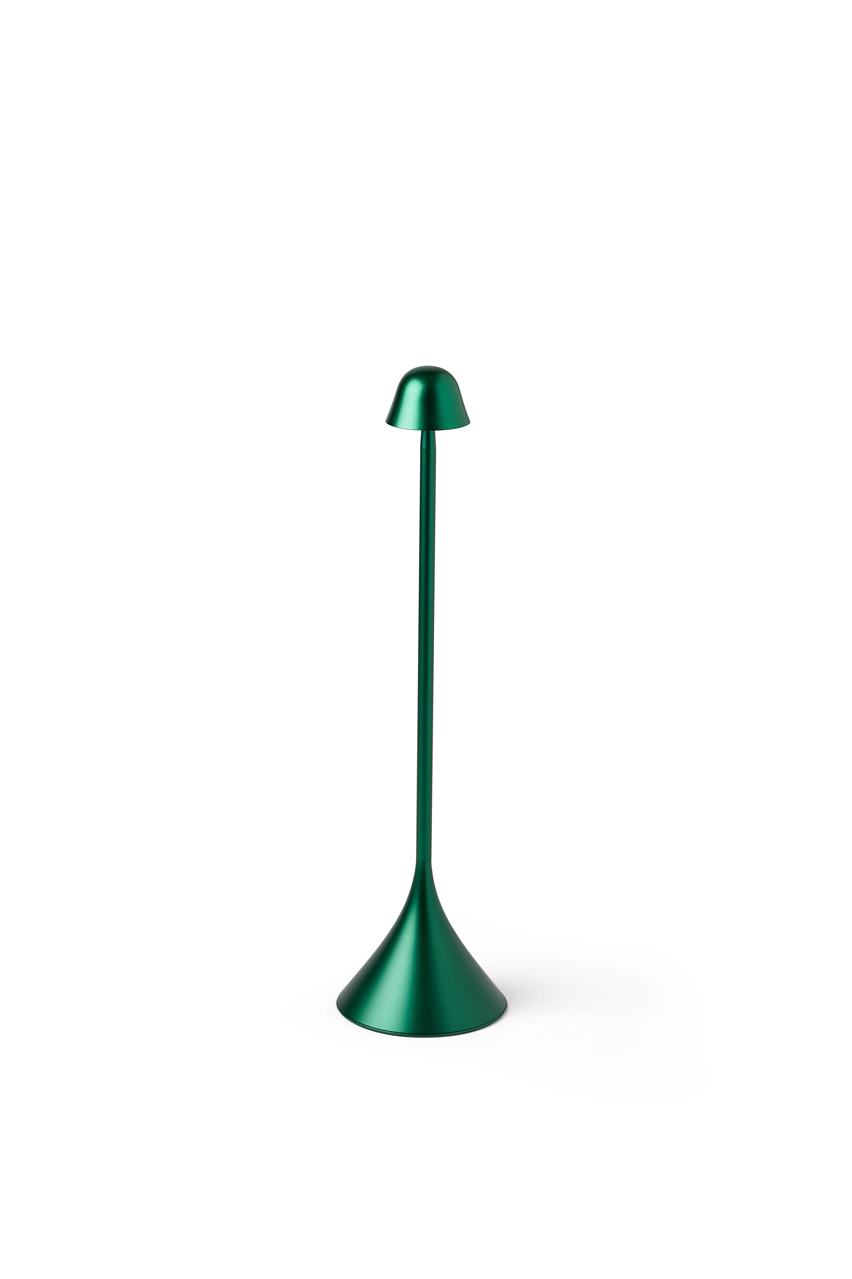 Lexon Steli LED Tischlampe Stablampe Bell mit Akku Qi Wireless Charging