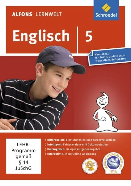 Alfons Lernwelt - Englisch 5: Ausgabe 2009 (PC+MAC)