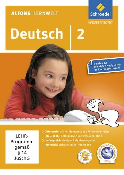 Alfons Lernwelt - Deutsch 2: Ausgabe 2009 (PC+MAC)