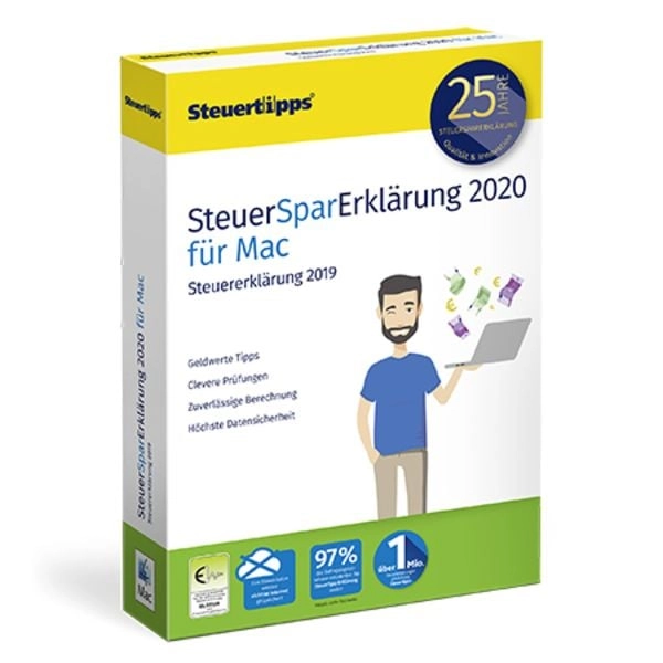 SteuerSparErklärung MAC 2020 (für Steuerjahr 2019)