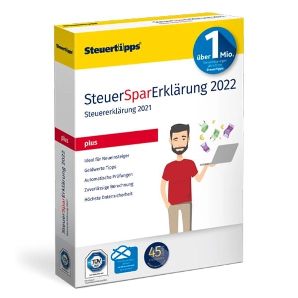 SteuerSparErklärung Plus 2022 (für Steuerjahr 2021)